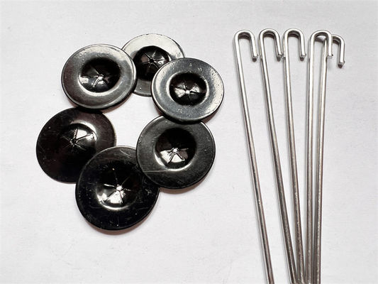 Australia Black Finished 29x31mm Self Locking Washers Paduan Aluminium Stabil Uv