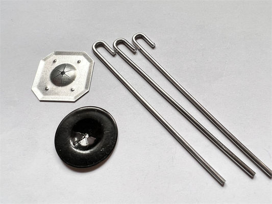 32mm Aluminium self locking speed Clips Fixing weld wire Mesh untuk pemeriksaan merpati surya