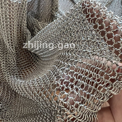 7mm Type Welded Ring Chainmail Sus304