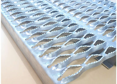 Aluminium Perforated Anti -Slip Grip Strut Walkway 3 Diamond 2 &quot;Channel Depth