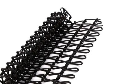 Seimbang Spiral Belt Style Dekorasi Wire Mesh Untuk Cladding Dan Mengangkat