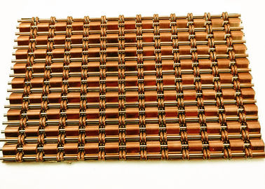 Dekorasi Logam Arsitektur Wire Mesh Fabric Untuk Fasad Eksterior Dan Dinding Kabin
