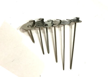 Stainless Steel Metal 12ga Hantaman jangkar Pin Digunakan Untuk Selimut Isolasi Knalpot