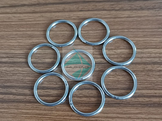 Stock M8 Welded Stainless Steel Metal Ring Mesh Round O Rings 30mm-100mm Dia Standar ISO