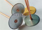 12 Gauge Capacitor Discharge Cup Head Weld Pins Dengan Mesin Cuci Isolasi Kertas