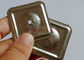 38mm Metal Self Locking Washers Square Type Untuk Insulation Pins