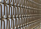 Tali Kawat Baja Stainless Steel Mesh, seni perunggu mesh untuk Elevator Hall
