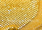 6mm Square Flake Dekorasi Aluminium Metallic Fabric Digunakan Coloured Drapery