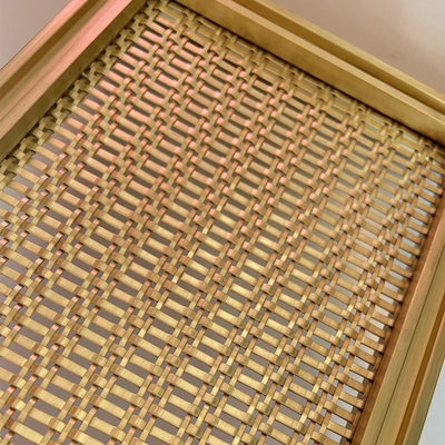Wire Mesh Arsitektur Berwarna Untuk Balok Interior Dan Tangga