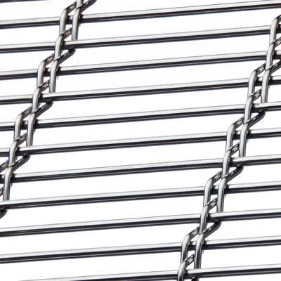 Wire Rod Arsitektur Wire Mesh Untuk Tembok Luar