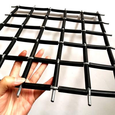 10mmx50mm Aperture Self Cleaning Wire Mesh Untuk Quarry Screen