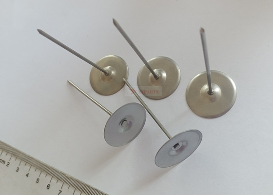 Isolasi termal 12 Gauge stainless steel lacing anchors yang digunakan untuk tutup yang dapat dilepas untuk katup dan pompa