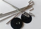 Odm Aluminium J Hook Pins Dengan Mesin Cuci Self-locking Untuk Mengamankan Wire Mesh Ke Panel Surya