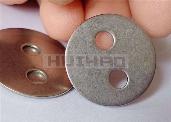 Isolasi termal 12 Gauge stainless steel lacing anchors yang digunakan untuk tutup yang dapat dilepas untuk katup dan pompa