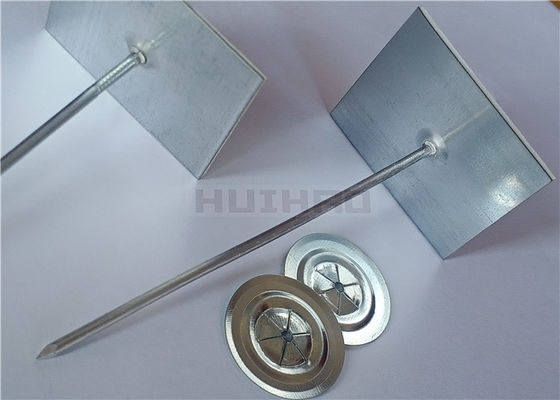 Galvanized Steel Self Adhesive Isolation Hangers 12 Gauge Untuk Rockwool Isolation Attachment