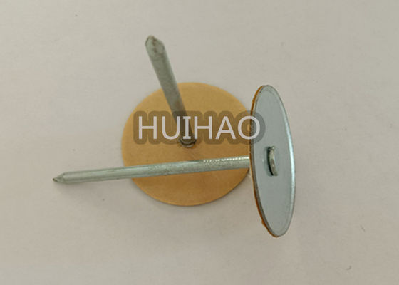 Pin Kepala Cangkir Pelepasan Kapasitor Dia 2.7mm & Ring Kertas Untuk Mengamankan Isolasi