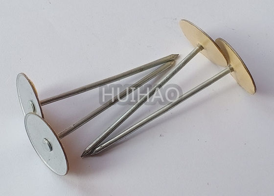 Pin Kepala Cangkir Pelepasan Kapasitor Dia 2.7mm & Ring Kertas Untuk Mengamankan Isolasi