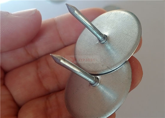 2&quot; Kapasitor Discharge Cup Head Weld Pin Dengan Insulated Paper Washer Untuk Insulasi Termal dan Akustik