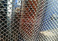 Aluminium Coil Metal Mesh Curtain Warna Perak Untuk Perawatan Jendela
