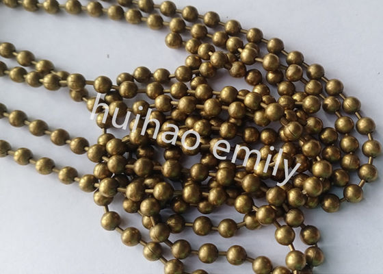Guns Metal Color Ball Chain Pered Curtain Untuk Dekorasi Hotel