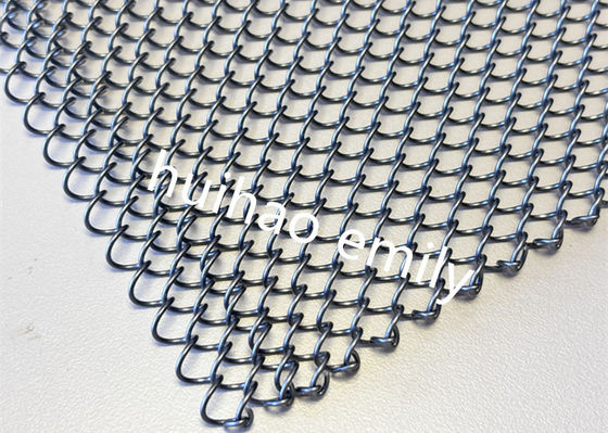Tirai Shower Metal Mesh Fireproof Digunakan Untuk Desain Interior