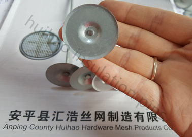 Pin Las Baja 12-Gauge 38mm Kepala Cangkir Logam untuk Saluran Udara Sistem HVAC