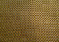 Warna Emas Aluminium Metal Mesh Tirai Untuk Dekorasi Perapian Mesh Curtain