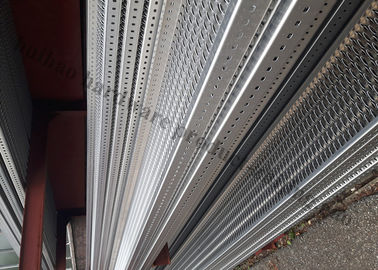 Galvanized Steel Arsitektur Metal Mesh Screen Untuk Grtp Strut Grating