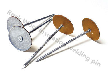 12ga Galvanized Steel Kondensator Discharge Cup Head Weld Pin Untuk Duct Liner