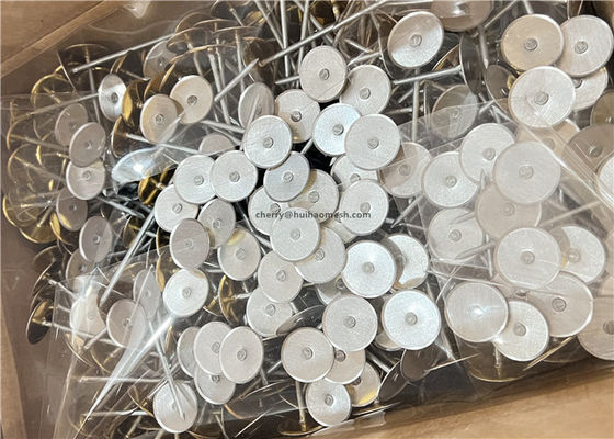 10 Gauge HVAC Saluran Isolasi Weld Pins Untuk Duct Wrap atau Duct Liner Fastening Works
