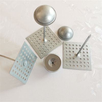 Baja Galvanis 28 mm Dome Cap Washers Untuk Memperbaiki Kuku 3 mm
