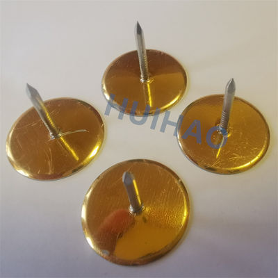 12ga X 1 1/2'' Cup Head Weld Pins dengan 30 mm kepala terisolasi