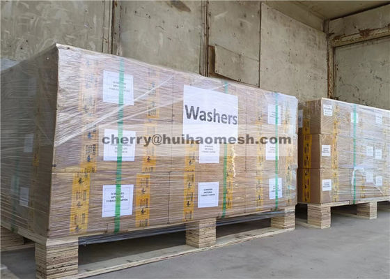 Pengencang Washer Papan Insulasi Baja Galvanis 1-1/4" Untuk Stud Kayu Atau Logam