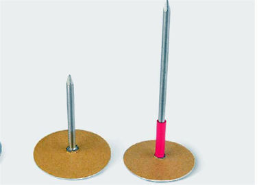 12ga Galvanized Steel Kondensator Discharge Cup Head Weld Pin Untuk Duct Liner