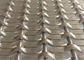 Bebas Minyak Pra-Crimped Type Arsitektur Wire Mesh Untuk Bangunan Curtain Wall