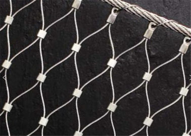Fleksibel Steel Rope Wire Mesh Untuk Pagar