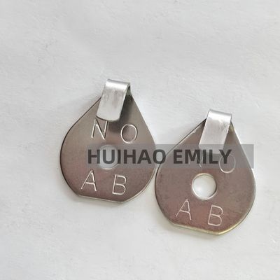 22mm dia stainless steel mengikat penutup hook menempelkan selimut yang bisa dilepas