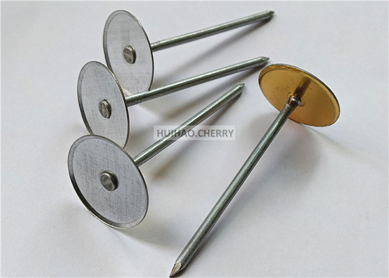 Pin Las Liner Saluran 4" Digunakan Untuk Mengencangkan Bahan Isolasi Ke Pekerjaan Saluran Baja