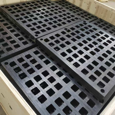 Modul Deck Media Karet Vibrating Screen Mesh untuk aplikasi Bijih Anti-penyekatan