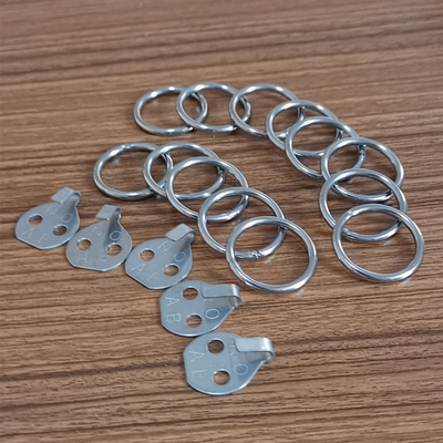 Selimut Isolasi Penahan Cincin Bulat Baja Tahan Karat 40mm