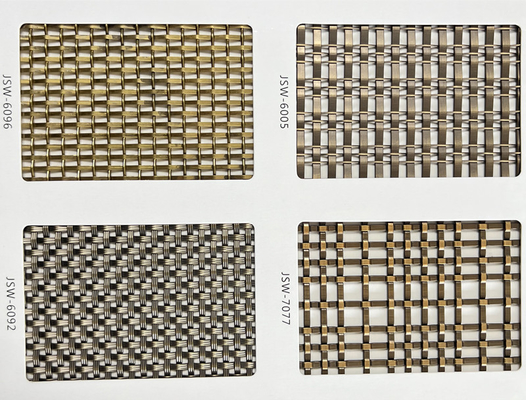 Wire Mesh Arsitektur Berwarna Untuk Balok Interior Dan Tangga