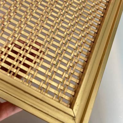 Pembagi ruang kawat mesh dekoratif dari stainless steel
