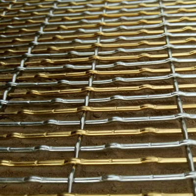 Panel Kawat Jaring Aluminium Untuk Dekorasi Arsitektur Langit-Langit