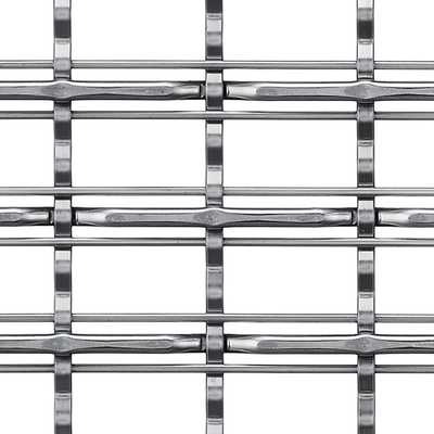 Custom Stainless Steel Wire Mesh Untuk Bangunan Fasad
