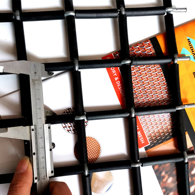 10mmx50mm Aperture Self Cleaning Wire Mesh Untuk Quarry Screen