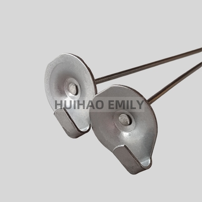 14Ga stainless steel 304 Lacing Anchor Insulation Pins Untuk Removable Blanket Pads