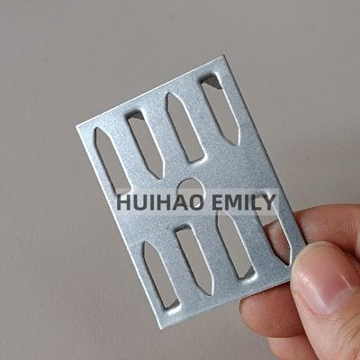 50mmx38mm Panel isolasi akustik klip impaling dengan 8 pin