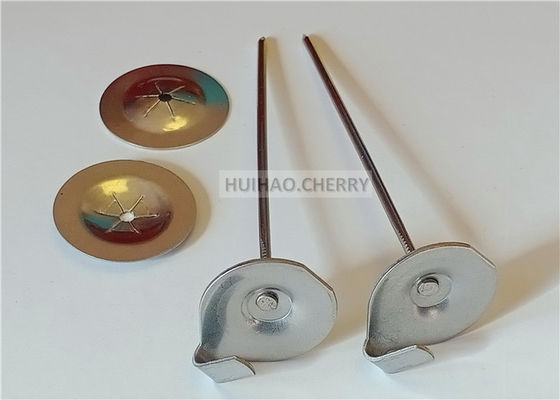 4 1⁄2 "x 14 Gauge Stainless Steel Lacing Anchor Untuk Padding Isolasi Yang Dapat Dihapus