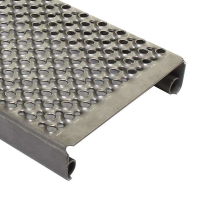 Q235 Baja Karbon Perforated Grip Strut Grating 2MM-3MM