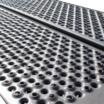 Q235 Baja Karbon Perforated Grip Strut Grating 2MM-3MM